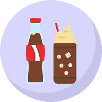 Cream Soda Vector Icon Design