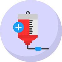 diseño de icono de vector de bolsa de sangre