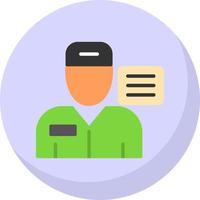 Patient Examination Vector Icon Design