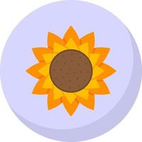 Sunflower Vector Icon Design