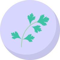 diseño de icono de vector de cilantro