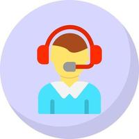 Customer Support Vector Icon Design