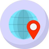 World Location Vector Icon Design