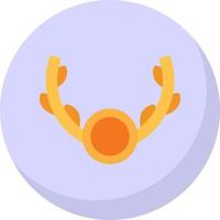 Wreath Vector Icon Design