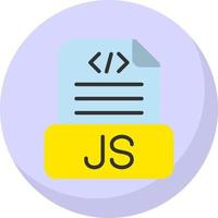 Javascript File Vector Icon Design