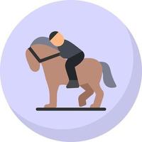 Equestrian Vector Icon Design