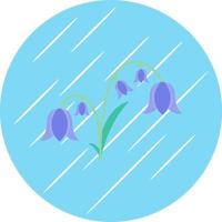 Bluebell Vector Icon Design