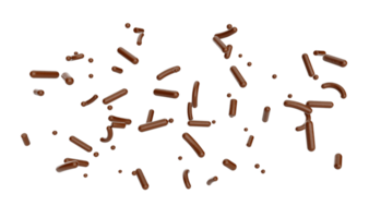 cioccolato spruzzatina caduta isolato png