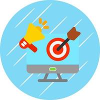 Marketing Goal Vector Icon Design