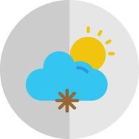 Cloud Meatball Vector Icon Design