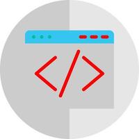 Code Vector Icon Design