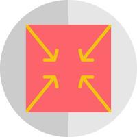 Compress Arrows Alt Vector Icon Design