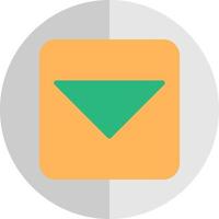 Caret Square Down Vector Icon Design
