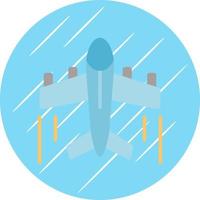 diseño de icono de vector de avión