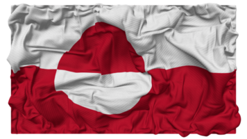 Greenland Flag Waves with Realistic Bump Texture, Flag Background, 3D Rendering png