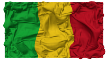 Mali vlag golven met realistisch buil textuur, vlag achtergrond, 3d renderen png