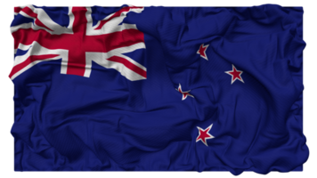Nouveau zélande drapeau vagues avec réaliste bosse texture, drapeau arrière-plan, 3d le rendu png