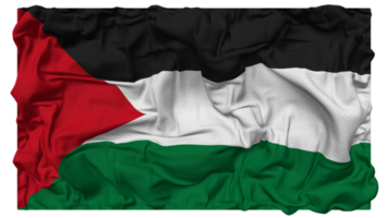 State of Palestine Flag Waves with Realistic Bump Texture, Flag Background, 3D Rendering png