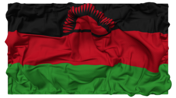 Malawi drapeau vagues avec réaliste bosse texture, drapeau arrière-plan, 3d le rendu png