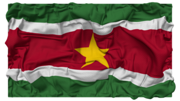 Suriname Flag Waves with Realistic Bump Texture, Flag Background, 3D Rendering png