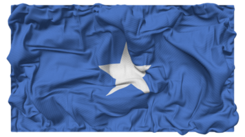 Somalia bandera olas con realista bache textura, bandera fondo, 3d representación png