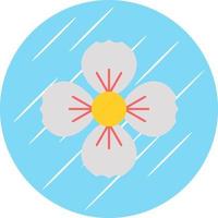 diseño de icono de vector de flores de fresa