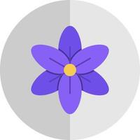 Delphinium Vector Icon Design