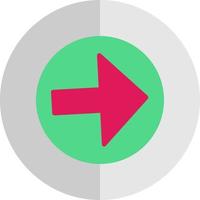 Arrow Alt Circle Right Vector Icon Design