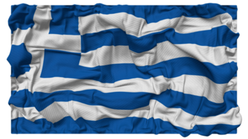 Grecia bandera olas con realista bache textura, bandera fondo, 3d representación png