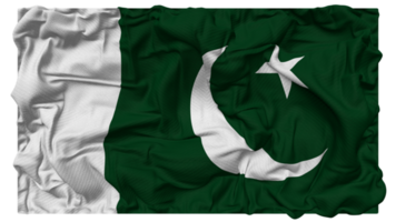 Paquistão bandeira ondas com realista colisão textura, bandeira fundo, 3d Renderização png