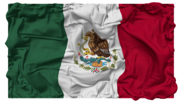 Mexico vlag golven met realistisch buil textuur, vlag achtergrond, 3d renderen png