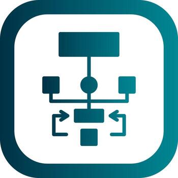 diseño de icono de vector de algoritmo