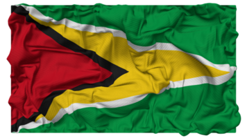 Guyana vlag golven met realistisch buil textuur, vlag achtergrond, 3d renderen png