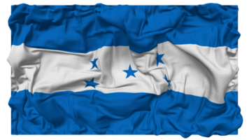 Honduras bandera olas con realista bache textura, bandera fondo, 3d representación png