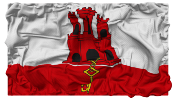 Gibraltar Flag Waves with Realistic Bump Texture, Flag Background, 3D Rendering png