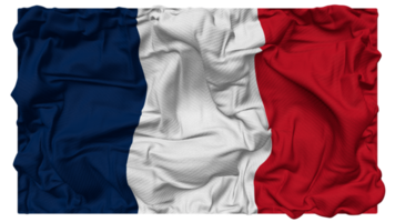 France drapeau vagues avec réaliste bosse texture, drapeau arrière-plan, 3d le rendu png