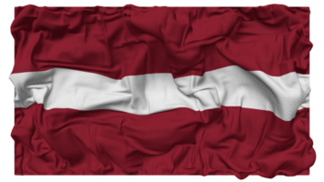 Lettonia bandiera onde con realistico urto struttura, bandiera sfondo, 3d interpretazione png
