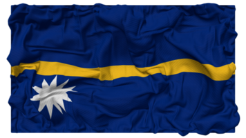 Nauru Flag Waves with Realistic Bump Texture, Flag Background, 3D Rendering png