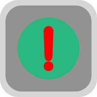 Exclamation Circle Vector Icon Design