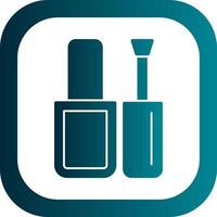 Nail Polish Vector Icon Design