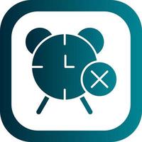 Remove Alarm Vector Icon Design