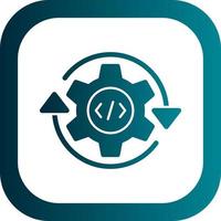 Continuous Integration Vector Icon Design