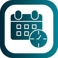 Schedule Vector Icon Design