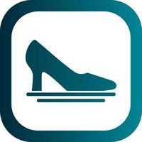 High Heel Vector Icon Design