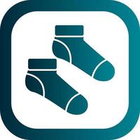 Socks Vector Icon Design