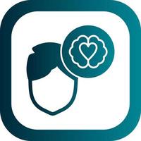 Emotional intelligence Vector Icon Design