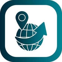 Worldwide Shipping Vector Icon Design