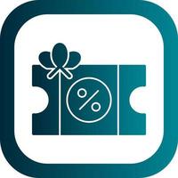 Voucher Vector Icon Design