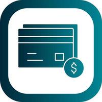 Credit Card Payment Vector Icon Design