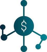 Money Network Vector Icon Design